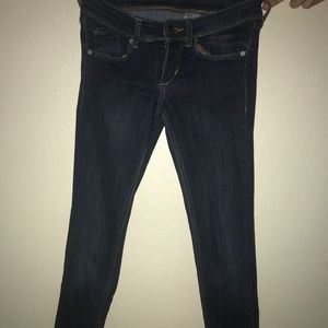DARK denim skinny jeans